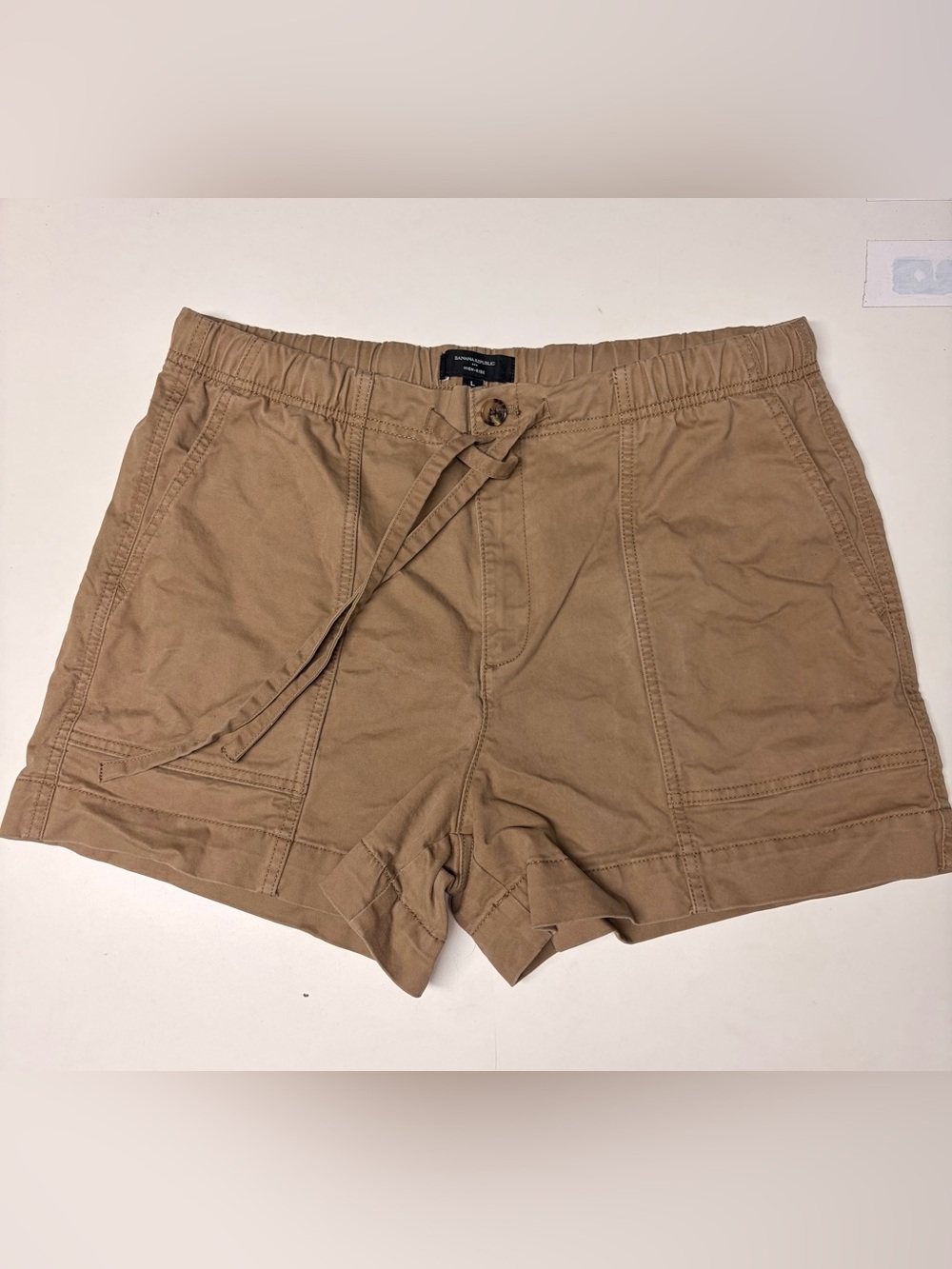 Banana Republic high rise cotton shorts